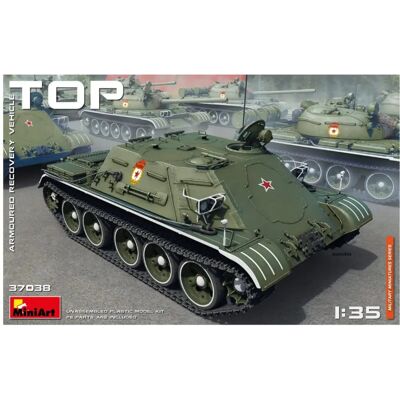 Maquette Véhicule de récupération blindé soviétique TOP - Échelle 1/35 Maquette Véhicule de récupération blindé soviétique TOP - Échelle 1/35