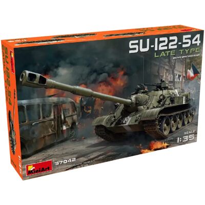 Mini Art Sowjet SU-122-54 Späte Typ Hochdetailliertes Modell - Militärmodellbausatz Mini Art Sowjet SU-122-54 Späte Typ Hochdetailliertes Modell - Militärmodellbausatz