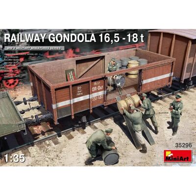 Mi Eisenbahngondel Modellbausatz - 1:35 Maßstab Mi Eisenbahngondel Modellbausatz - 1:35 Maßstab