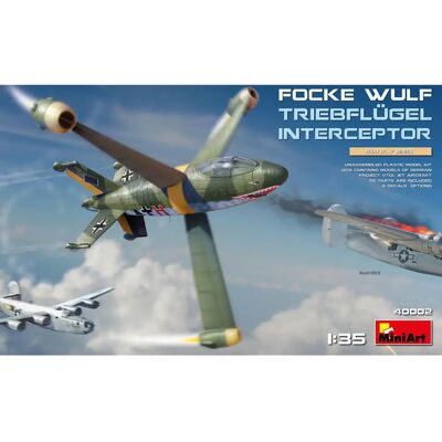 Maquette Focke Wulf Triebflugel Interceptor - 1:35 - Publicité Maquette Focke Wulf Triebflugel Interceptor - 1:35 - Publicité