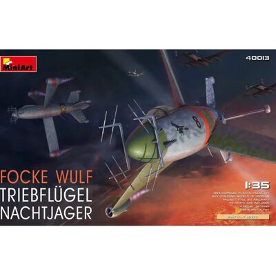 Kit Modello Miniart Focke-Wulf Triebflugel Caccia Notturna - 1:35 Kit Modello Miniart Focke-Wulf Triebflugel Caccia Notturna - 1:35
