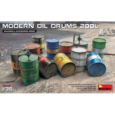 Barils de Carburant et d'Huile - 12 Modèles, Feuille de Décalcomanie - 1/35 - Publicité Barils de Carburant et d'Huile - 12 Modèles, Feuille de Décalcomanie - 1/35 - Publicité
