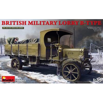 Miniart Britischer Militär-LKW B-Typ - Modellbausatz Miniart Britischer Militär-LKW B-Typ - Modellbausatz
