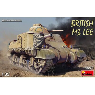 Miniart M3 Lee Modello Altamente Dettagliato - 1/35 Kit Militare Miniart M3 Lee Modello Altamente Dettagliato - 1/35 Kit Militare