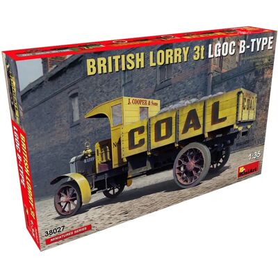 Mini Art Britischer LKW LGOC 3t B-Type 1:35 - Militärmodellbausatz Mini Art Britischer LKW LGOC 3t B-Type 1:35 - Militärmodellbausatz