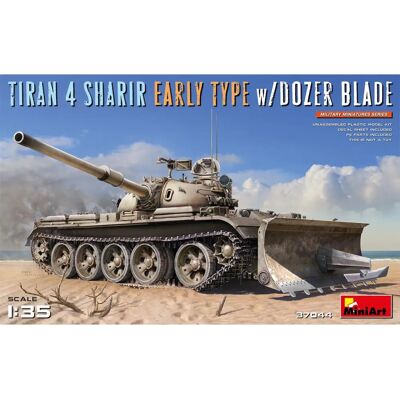 Mini Art Tiran 4 Sharir Early Type Kit avec Lame de Bulldozer - Militaire 1:35 - Publicité Mini Art Tiran 4 Sharir Early Type Kit avec Lame de Bulldozer - Militaire 1:35 - Publicité