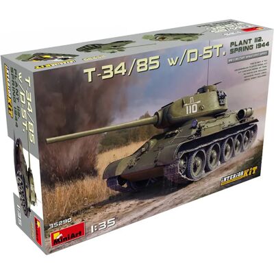 Mini Art D-5T Panzer Bausatz - 1/35 Maßstab Militärfahrzeug Mini Art D-5T Panzer Bausatz - 1/35 Maßstab Militärfahrzeug