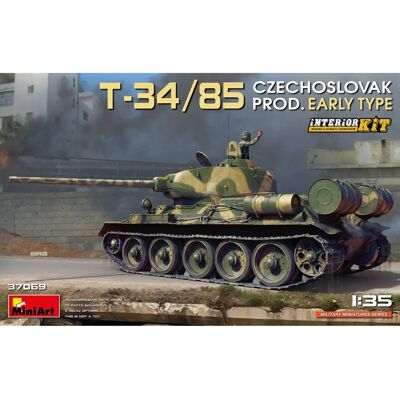 Mini Art T-34/85 Production Tchécoslovaque - Kit militaire Mini Art T-34/85 Production Tchécoslovaque - Kit militaire