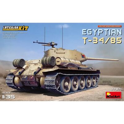 Mini Art Ägyptischer T-34-85 - Militärmodellkit Mini Art Ägyptischer T-34-85 - Militärmodellkit