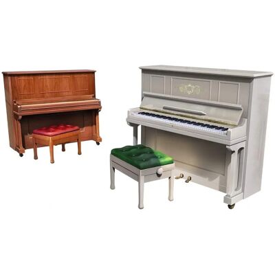 Miniart Miniart 1:35 Ensemble de Pianos - Accessoires en plastique non peints - Publicité Miniart Miniart 1:35 Ensemble de Pianos - Accessoires en plastique non peints - Publicité