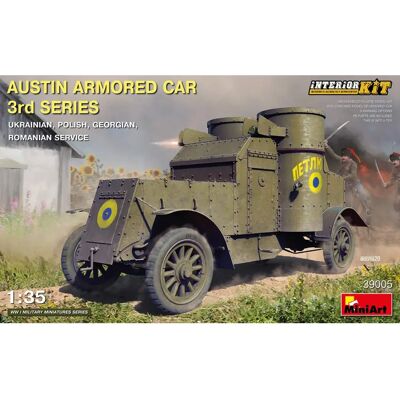 Mini Art Austin Panzerserie 3 1:35 Modellbausatz Mini Art Austin Panzerserie 3 1:35 Modellbausatz