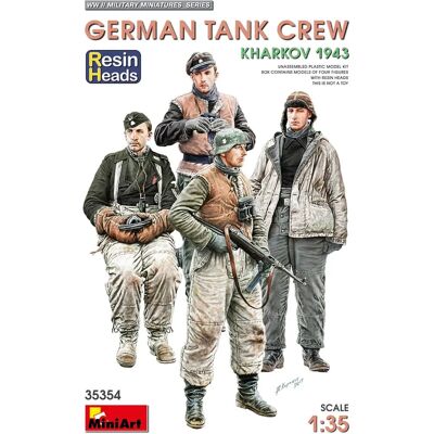 Mini Art Deutsches Panzerbesatzung Kharkow 1943 - Modellfiguren Mini Art Deutsches Panzerbesatzung Kharkow 1943 - Modellfiguren