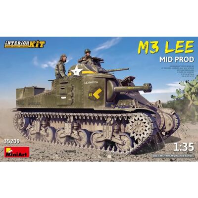 Mini Art M3 Lee Mid Prod. Modellbausatz - 1:35 Mini Art M3 Lee Mid Prod. Modellbausatz - 1:35