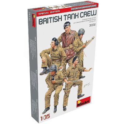 Miniart MIN35332 British Tank Crew - Special Edition - 1:35 scale kit Miniart MIN35332 British Tank Crew - Special Edition - 1:35 scale kit