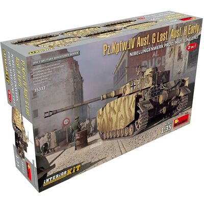 Mini Art Pz.Kpfw.IV Ausf.G Modellbausatz - 1:35 Mini Art Pz.Kpfw.IV Ausf.G Modellbausatz - 1:35