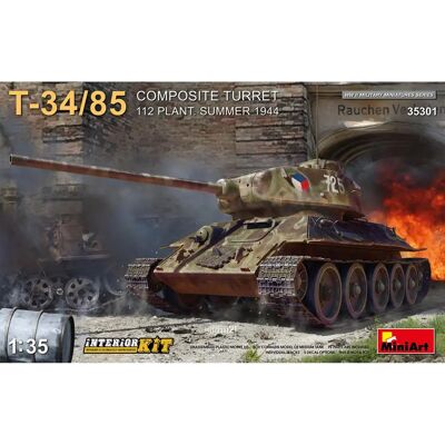 Mini Art T-34-85 Composite Turret Modellkit - 1:35 Mini Art T-34-85 Composite Turret Modellkit - 1:35