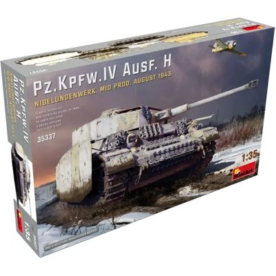 Mini Art Panzer IV Ausf. H Nibelungenwerk - Modellbausatz - 1:35 Mini Art Panzer IV Ausf. H Nibelungenwerk - Modellbausatz - 1:35