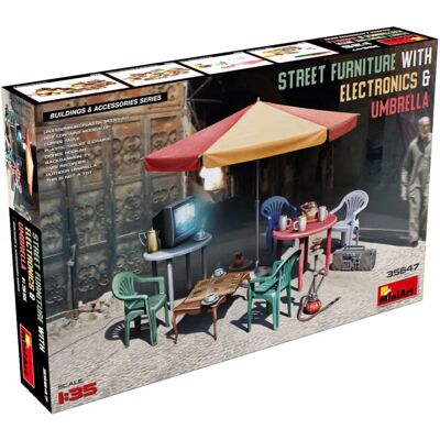 Mini Art Kiegészítők - 1:35 Méretarány Dioráma és utcaképek Mini Art Kiegészítők - 1:35 Méretarány Dioráma és utcaképek