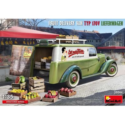 Mini Art 1:35 Obstlieferwagen TYP 170V - Modellbausatz Mini Art 1:35 Obstlieferwagen TYP 170V - Modellbausatz