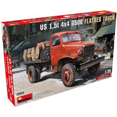 Miniart US 1,5t 4x4 G506 Flaktruck Bausatz Miniart US 1,5t 4x4 G506 Flaktruck Bausatz