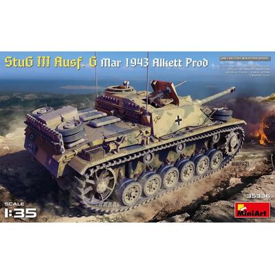 Mini Art StuG III Ausf. G 1:35 Militärmodellbausatz Mini Art StuG III Ausf. G 1:35 Militärmodellbausatz