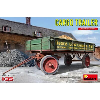 Mini Art MA38043 Cargo Trailer - Modell im Maßstab 1:35 Mini Art MA38043 Cargo Trailer - Modell im Maßstab 1:35
