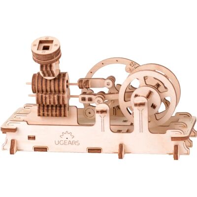 Ugears Pneumatischer Motor Modellbausatz - Holzmechanisches Puzzle Ugears Pneumatischer Motor Modellbausatz - Holzmechanisches Puzzle