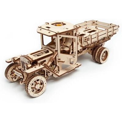 UGEARS UGM 11 Teherautó Modellkészlet - Fa puzzle - 420 db UGEARS UGM 11 Teherautó Modellkészlet - Fa puzzle - 420 db