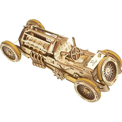 Ugears UGE 412068 Rompecabezas 3D 356 piezas - Modelo Mecánico Coche - Carreras Clásicas Ugears UGE 412068 Rompecabezas 3D 356 piezas - Modelo Mecánico Coche - Carreras Clásicas