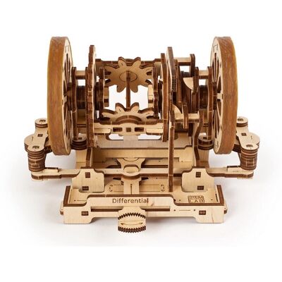 UGears Differential Puzzle 3D - 163 pièces - Modèle Mécanique Éducatif - Publicité UGears Differential Puzzle 3D - 163 pièces - Modèle Mécanique Éducatif - Publicité