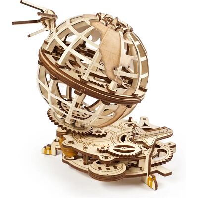 Ugears Globus - Kit de modèle mécanique en bois - Éducatif & Décoration - Publicité Ugears Globus - Kit de modèle mécanique en bois - Éducatif & Décoration - Publicité