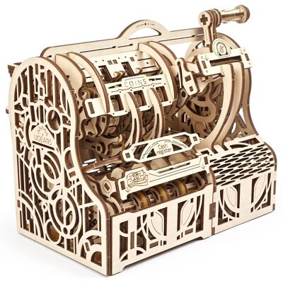 Ugears Kasjerka - Drewniany 3D Puzzle DIY Zestaw Modelowy - Vintage Design Ugears Kasjerka - Drewniany 3D Puzzle DIY Zestaw Modelowy - Vintage Design