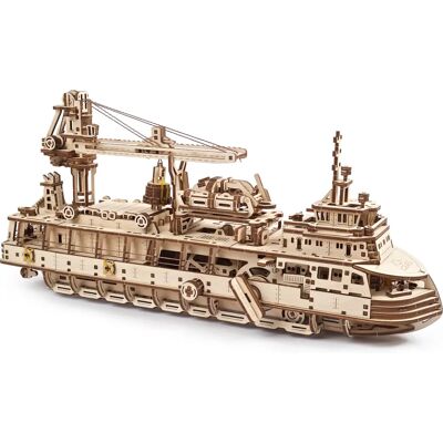 Ugears Statek badawczy - Mechaniczny Model Drewniany - 575 Elementów Ugears Statek badawczy - Mechaniczny Model Drewniany - 575 Elementów