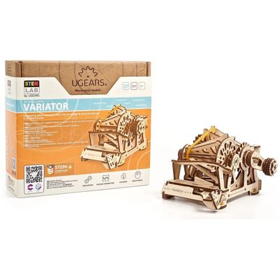 UGEARS STEM Variátor - Fa Modell Készlet felnőtteknek és gyerekeknek UGEARS STEM Variátor - Fa Modell Készlet felnőtteknek és gyerekeknek