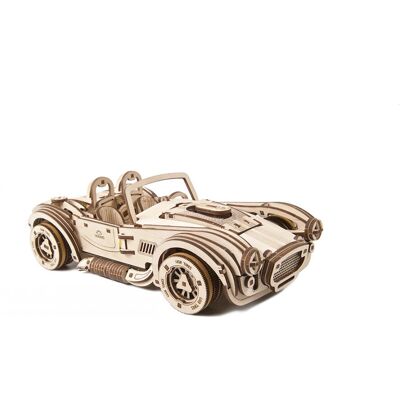 UGEARS Drift Cobra Raceauto - 3D Houten Puzzel - Voertuig UGEARS Drift Cobra Raceauto - 3D Houten Puzzel - Voertuig