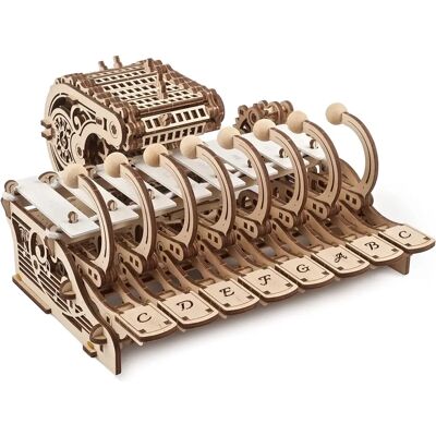 UGEARS Mechanisch Celesta-modelbouwpakket - Hout - 573 onderdelen UGEARS Mechanisch Celesta-modelbouwpakket - Hout - 573 onderdelen