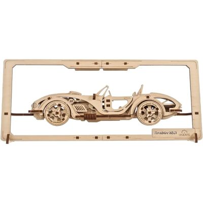 Ugears Roadster MK3 Puzzle Dřevěný Model - Kolekce 2.5D Ugears Roadster MK3 Puzzle Dřevěný Model - Kolekce 2.5D