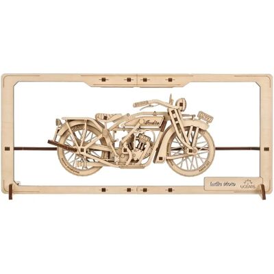 Ugears Indie Moto Holz 2.5D Puzzle - Klassisches Fahrzeug Ugears Indie Moto Holz 2.5D Puzzle - Klassisches Fahrzeug