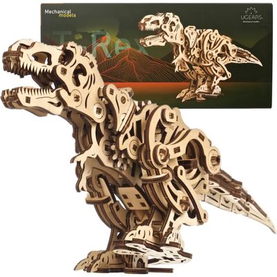 Maquette Ugears Tyrannosaurus Rex - Maquette en bois - DA-8412175 Maquette Ugears Tyrannosaurus Rex - Maquette en bois - DA-8412175