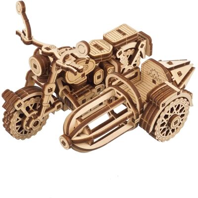 Ugears Vliegende Motorbike van Hagrid - Houten schaalmodel - Bouwpakket Ugears Vliegende Motorbike van Hagrid - Houten schaalmodel - Bouwpakket