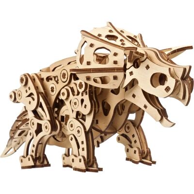UGEARS Triceratops Houten Modelbouw - Mechanische Dinosaurus - 34x14x11cm UGEARS Triceratops Houten Modelbouw - Mechanische Dinosaurus - 34x14x11cm