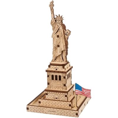 Ugears Modelbouw Set Vrijheidsbeeld - Houten schaalmodel - DA-8412209 Ugears Modelbouw Set Vrijheidsbeeld - Houten schaalmodel - DA-8412209