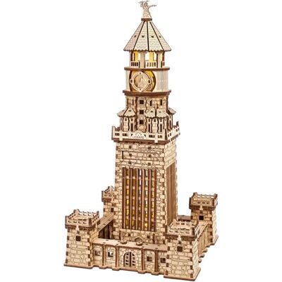 UGEARS Alexandria Lighthouse Mechanisch Bouwpakket - Hout, 340 stuks UGEARS Alexandria Lighthouse Mechanisch Bouwpakket - Hout, 340 stuks
