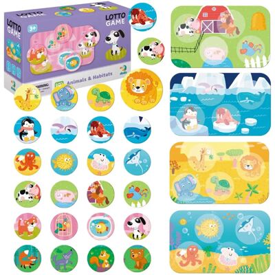 Dodo Tier- und Lebensraum Brettspiel - Lernspaß für Kinder Dodo Tier- und Lebensraum Brettspiel - Lernspaß für Kinder