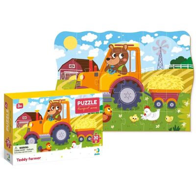 Dodo Transport Puzzle - Farmer Teddy 30 Stück Dodo Transport Puzzle - Farmer Teddy 30 Stück