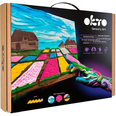 Zestaw Kreatywny 3D OKTO - Kwiaty w Holandii Zestaw Kreatywny 3D OKTO - Kwiaty w Holandii