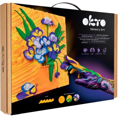 Zestaw artystyczny Iris od OKTO - Kreatywny zestaw, 30x40cm Zestaw artystyczny Iris od OKTO - Kreatywny zestaw, 30x40cm