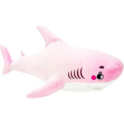 WEPLAY MERCHANDISE Squalo Rosa Peluche - 100 cm - Publicité WEPLAY MERCHANDISE Squalo Rosa Peluche - 100 cm - Publicité