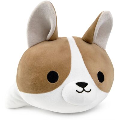 WP MERCHANDISE - Norman Corgi - Marron - Oreiller peluche - Publicité WP MERCHANDISE - Norman Corgi - Marron - Oreiller peluche - Publicité