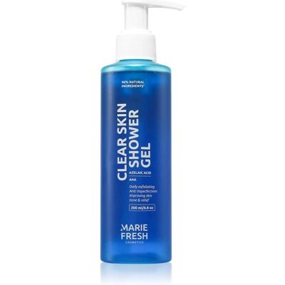 Marie Fresh Cosmetics Clear Skin Shower Gel - Hidratant Profund, Blând, 200ml Marie Fresh Cosmetics Clear Skin Shower Gel - Hidratant Profund, Blând, 200ml